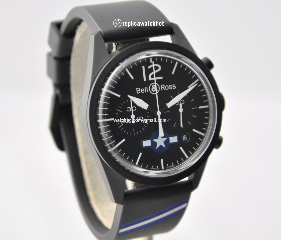 Bell & Ross BR V1 Mens watch Unisex Automatic Steel BRV126-BL-CA-CO US 2