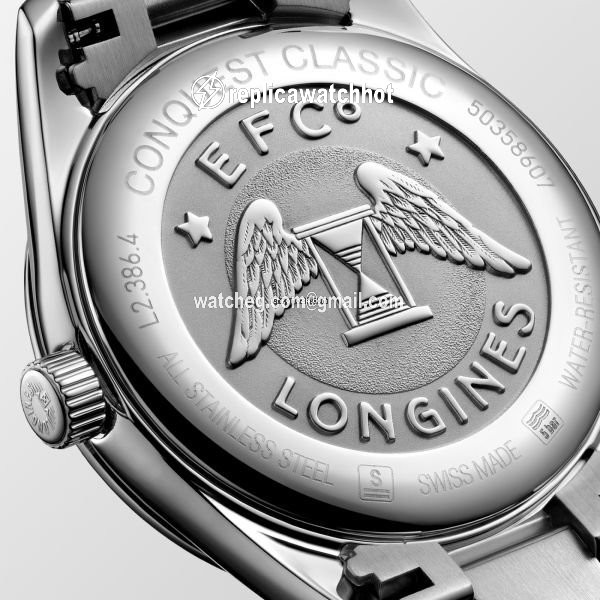 Longines Conquest Classic Womens watch Quartz Steel L2.386.4.92.6 2