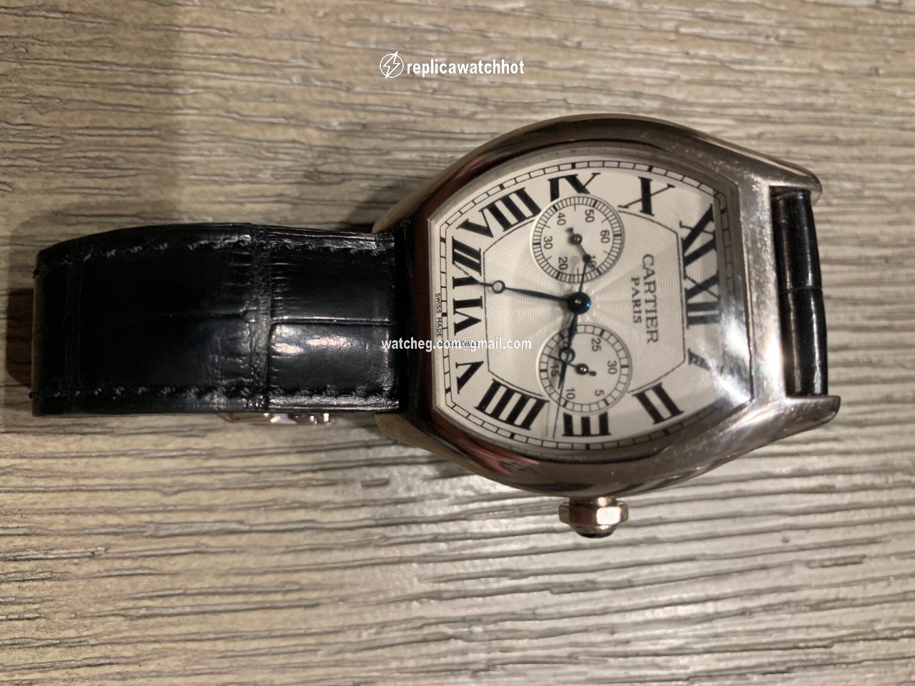 Cartier Mens watch Unisex Manual winding White gold 2762 cartier 2