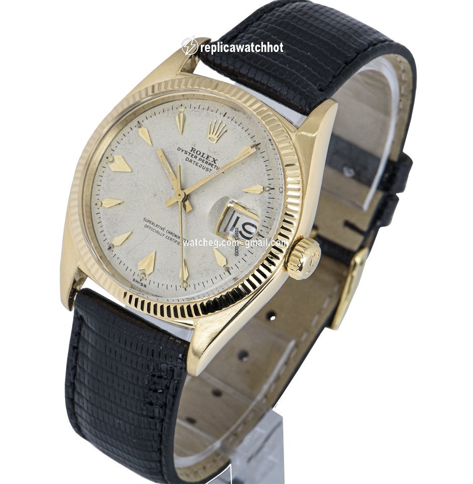 Rolex Datejust 36 Mens watch Unisex Yellow gold Automatic 6605 2