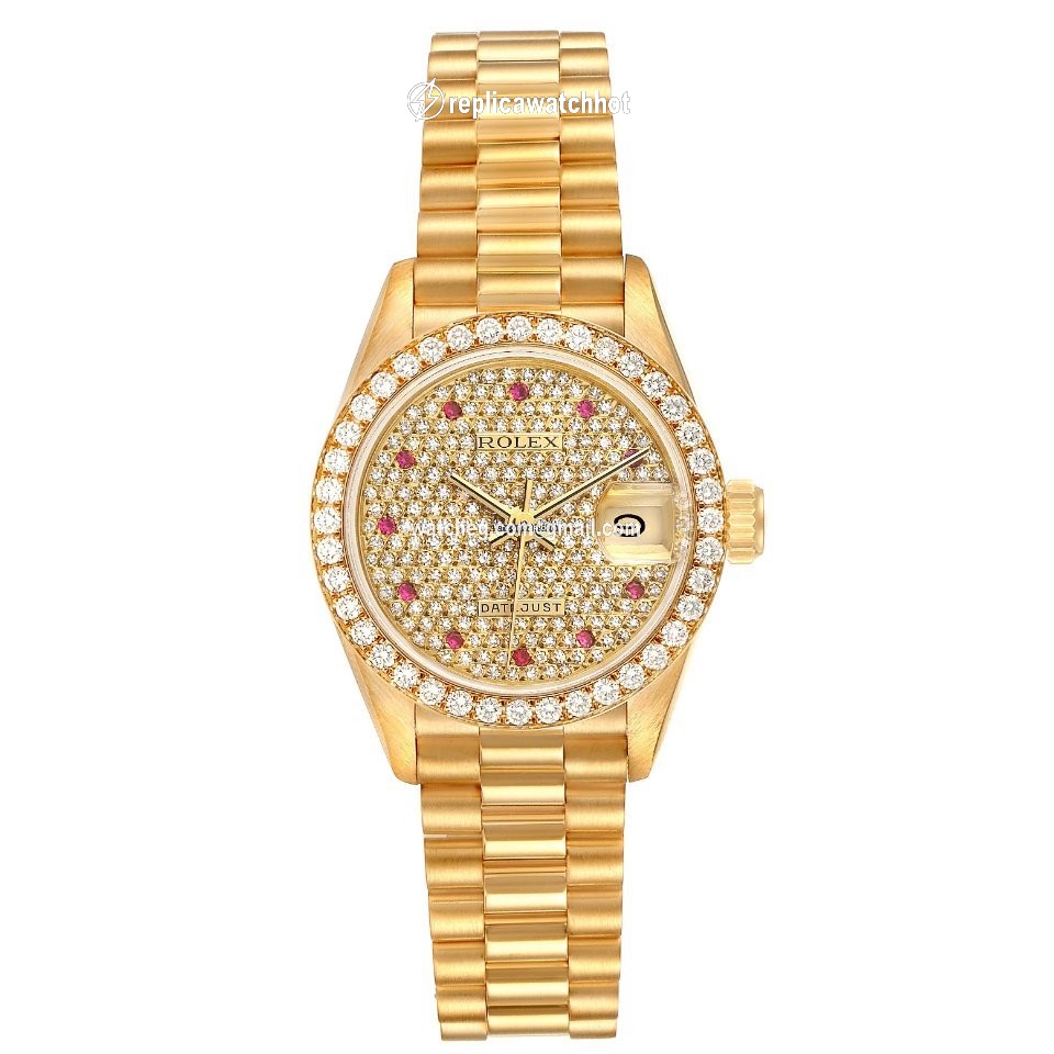 Rolex Lady-Datejust Womens watch Yellow gold Automatic 69138 2