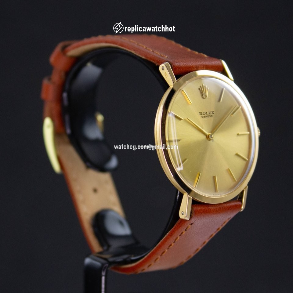 Rolex Cellini Mens watch Unisex Yellow gold Manual winding 3601 2