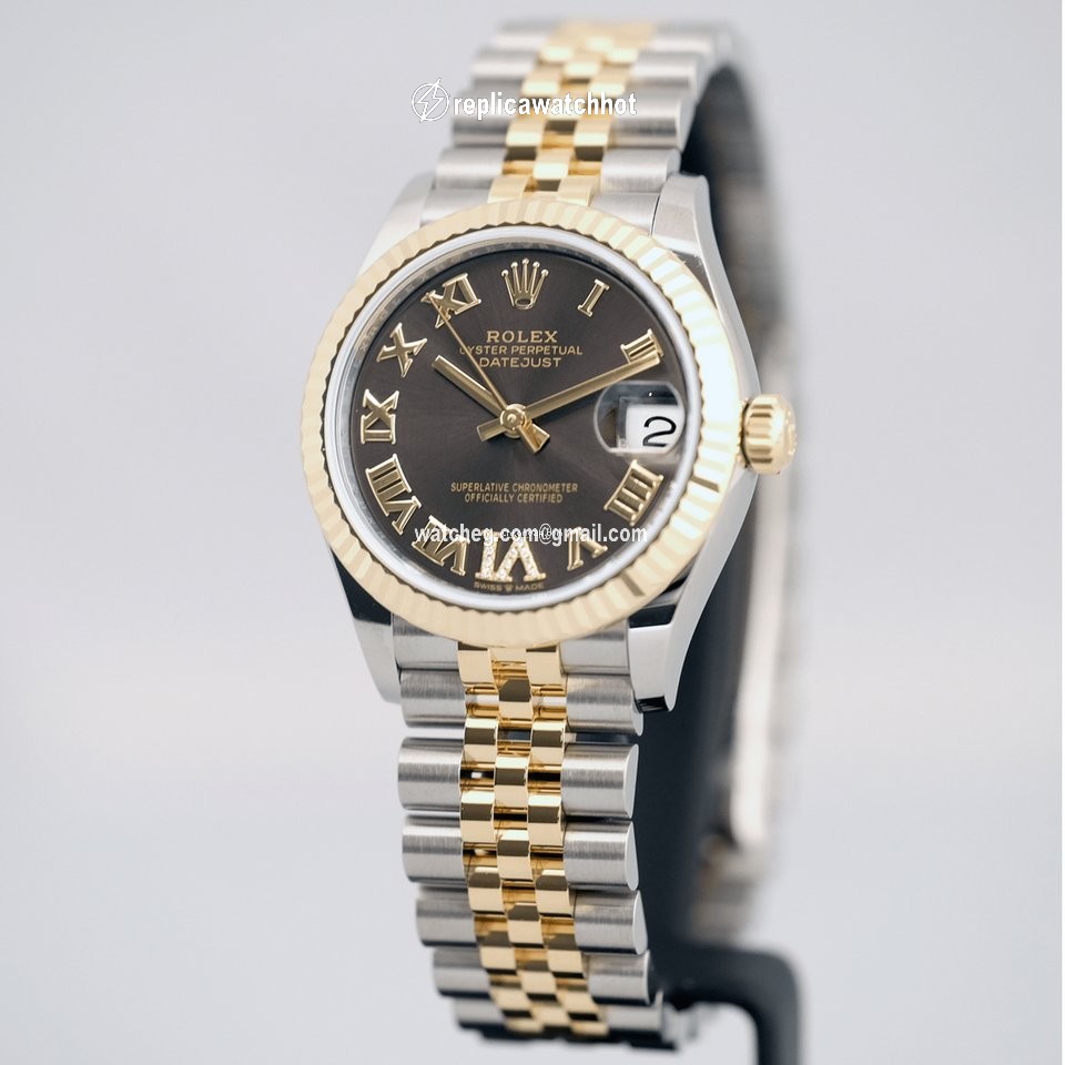 Rolex Datejust 31 Womens watch Gold Steel Automatic 278273-0018 2