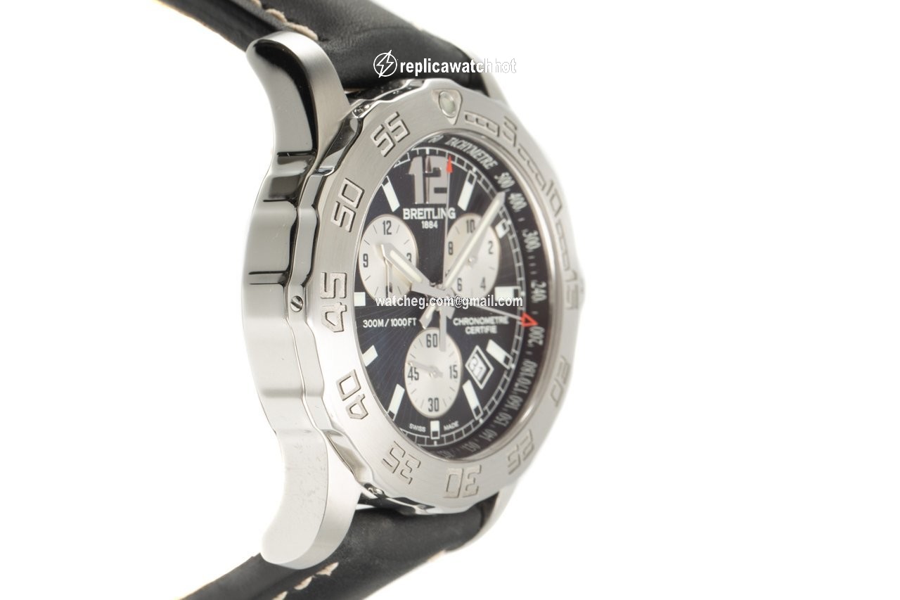 Breitling Colt Chronograph II Mens watch Unisex Quartz Steel A73387 2