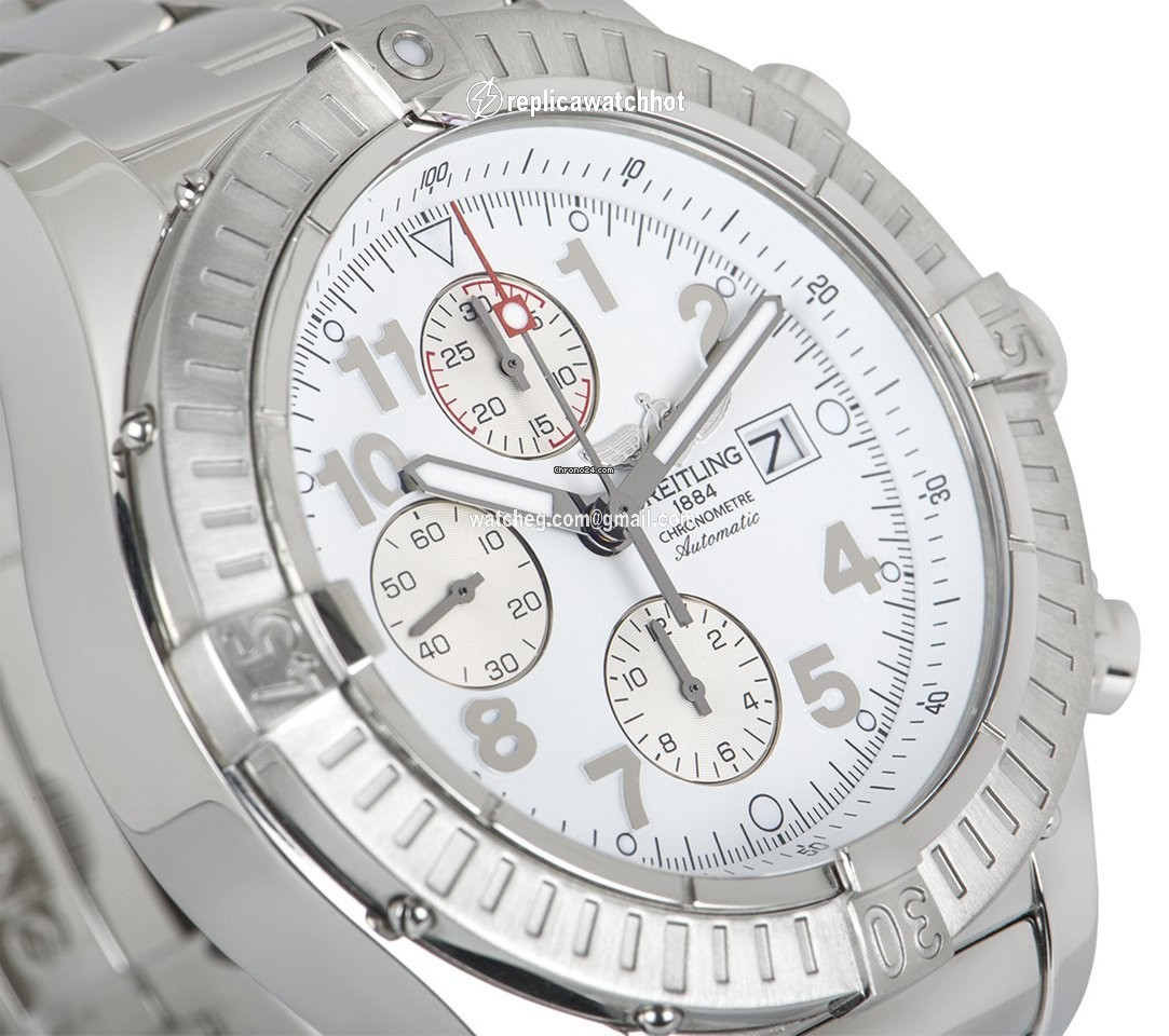 Breitling Super Avenger Mens watch Unisex Automatic Steel A1337011 A562 2