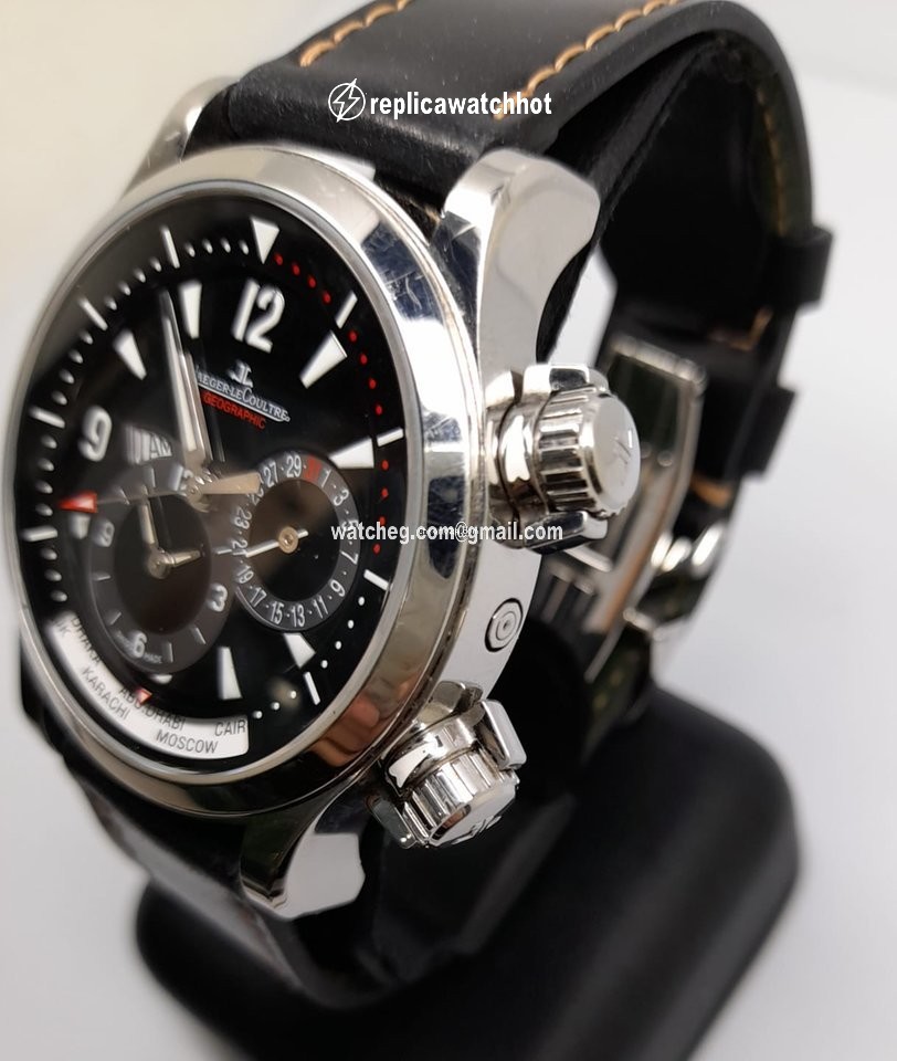 Jaeger-LeCoultre Master Compressor Geographic Mens watch Unisex Automatic Steel 146.8.83 1 2
