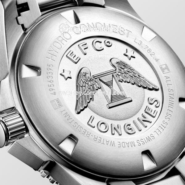 Longines HydroConquest Mens watch Unisex Automatic Steel L3.782.4.06.6 2