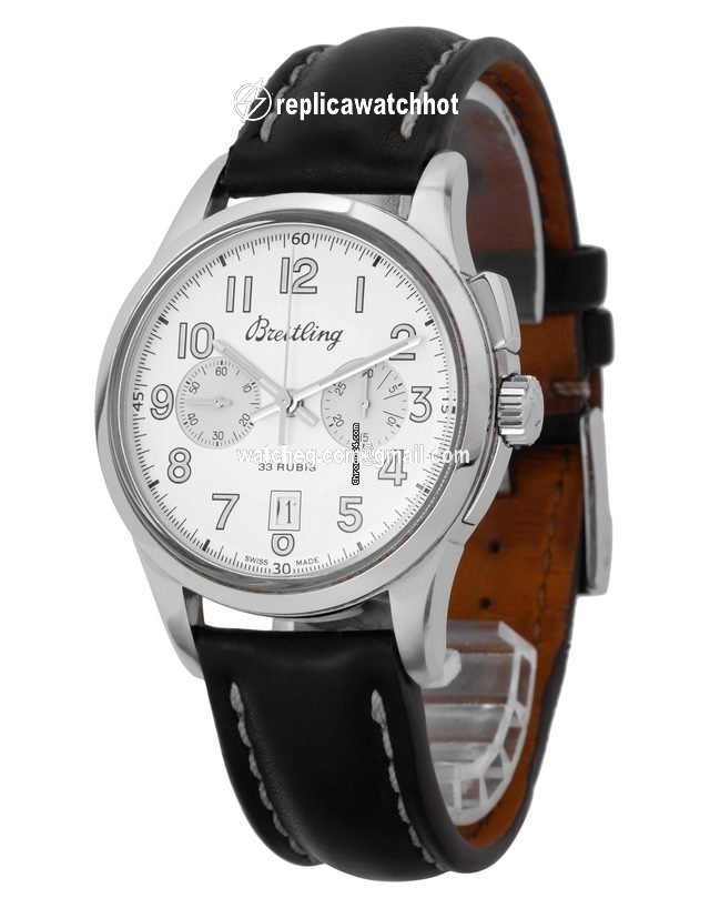 Breitling Transocean Chronograph 1915 Mens watch Unisex Manual winding Steel AB141112.G799 2