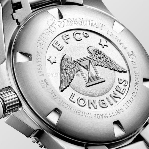 Longines HydroConquest Mens watch Unisex Automatic Ceramic L3.782.4.76.6 2