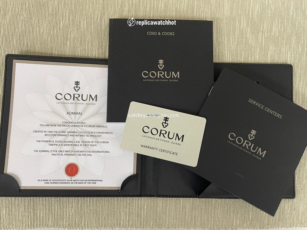 Corum Admirals Cup Legend 38 Mens watch Unisex Automatic Gold Steel 082.101.29 0F41 PN10 2