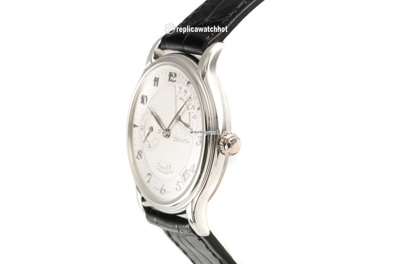 Zenith Elite Mens watch Unisex Manual winding Platinum 39.0240.655 2