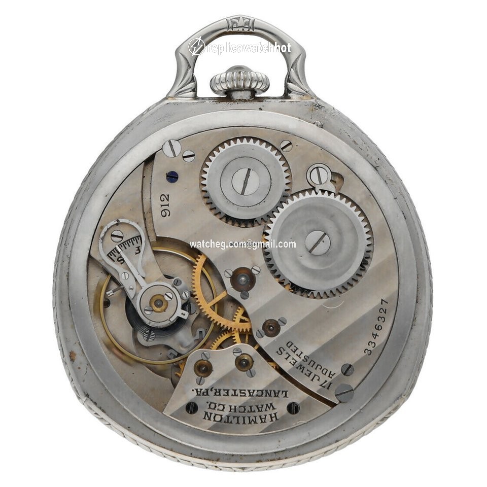 Hamilton Manual winding White gold 912 2