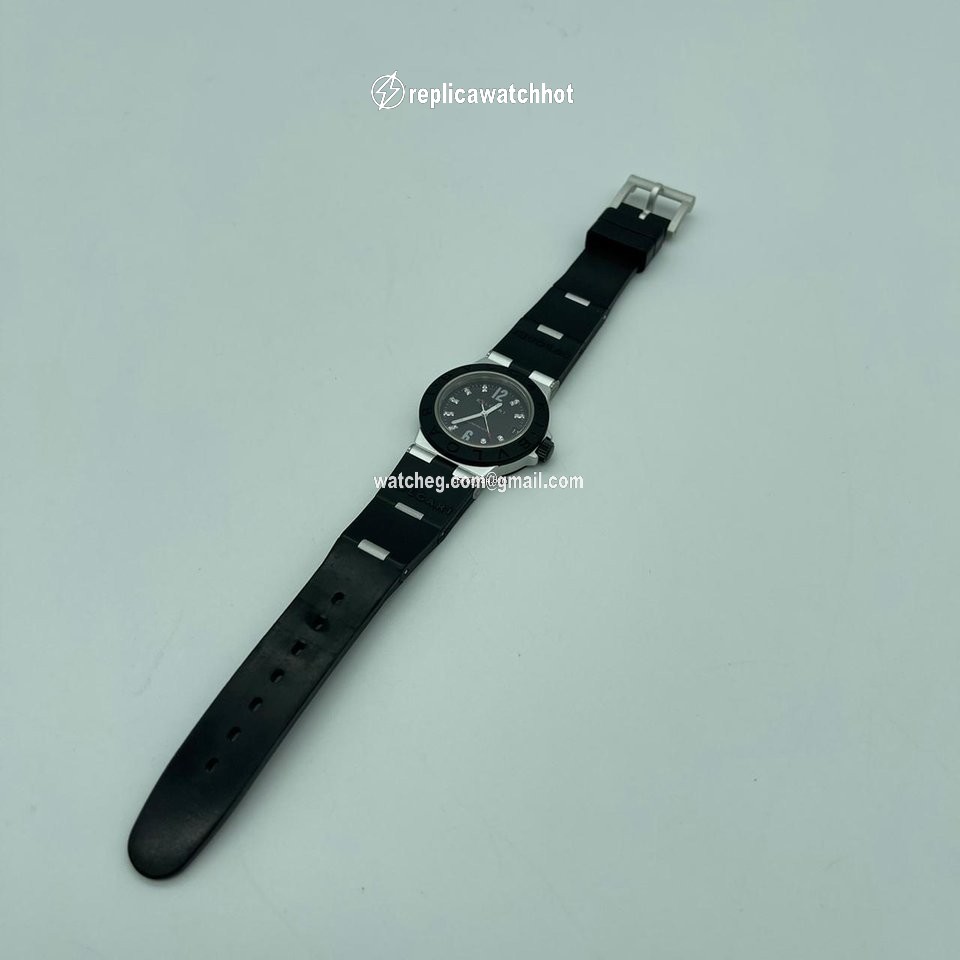 Bulgari Diagono Womens watch Quartz Aluminum AL 32 TA 2
