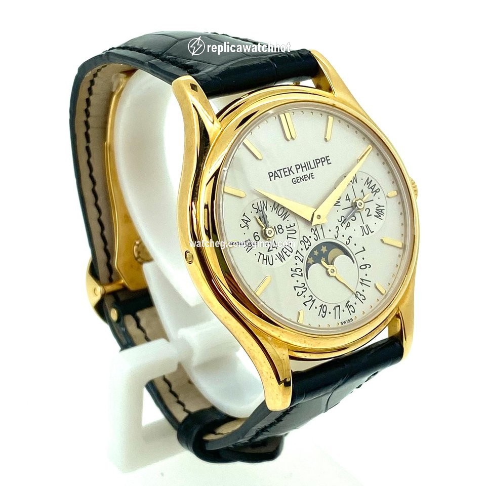 Patek Philippe Perpetual Calendar Mens watch Unisex Automatic Yellow gold 5140J-001 2
