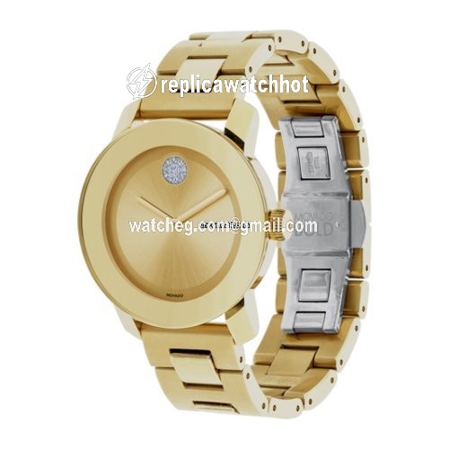 Movado Bold Womens watch Manual winding Yellow gold 3600104 2