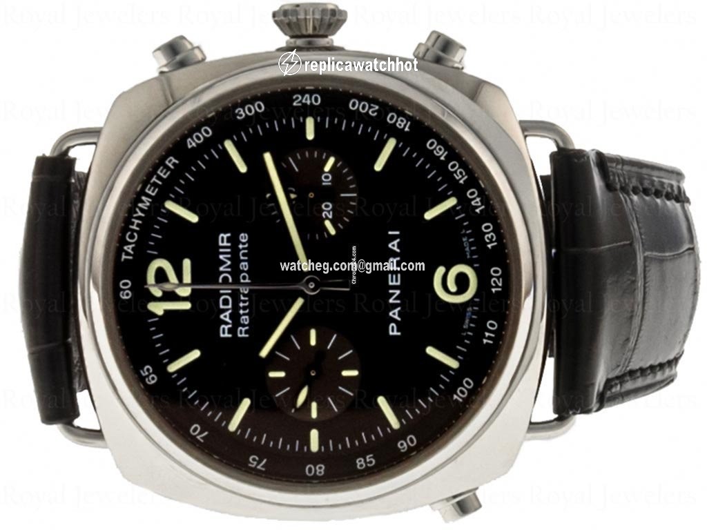 Panerai Radiomir Rattrapante Mens watch Unisex Automatic Steel PAM 00214 2