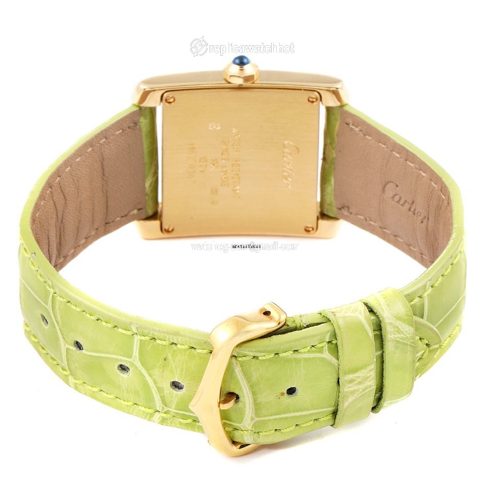 Cartier Tank Francaise Womens watch Quartz Yellow gold W5000356 2