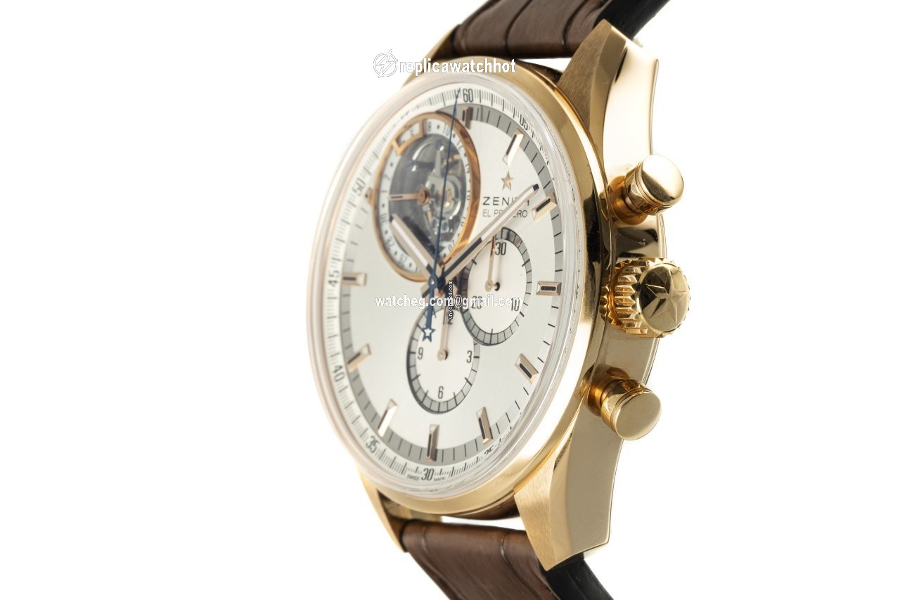 Zenith El Primero Tourbillon Mens watch Unisex Automatic Yellow gold 18.2050.4035 01.C713 2