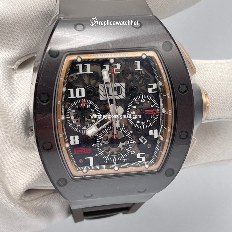 Richard Mille RM 011 Mens watch Unisex Automatic Ceramic RM011 Asia Edition 2