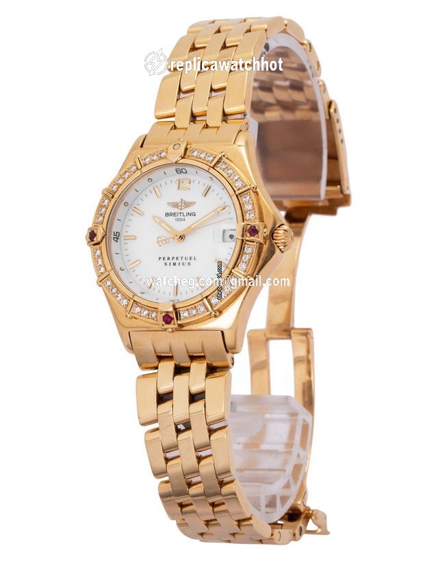 Breitling Womens watch Quartz Yellow gold K62022 2