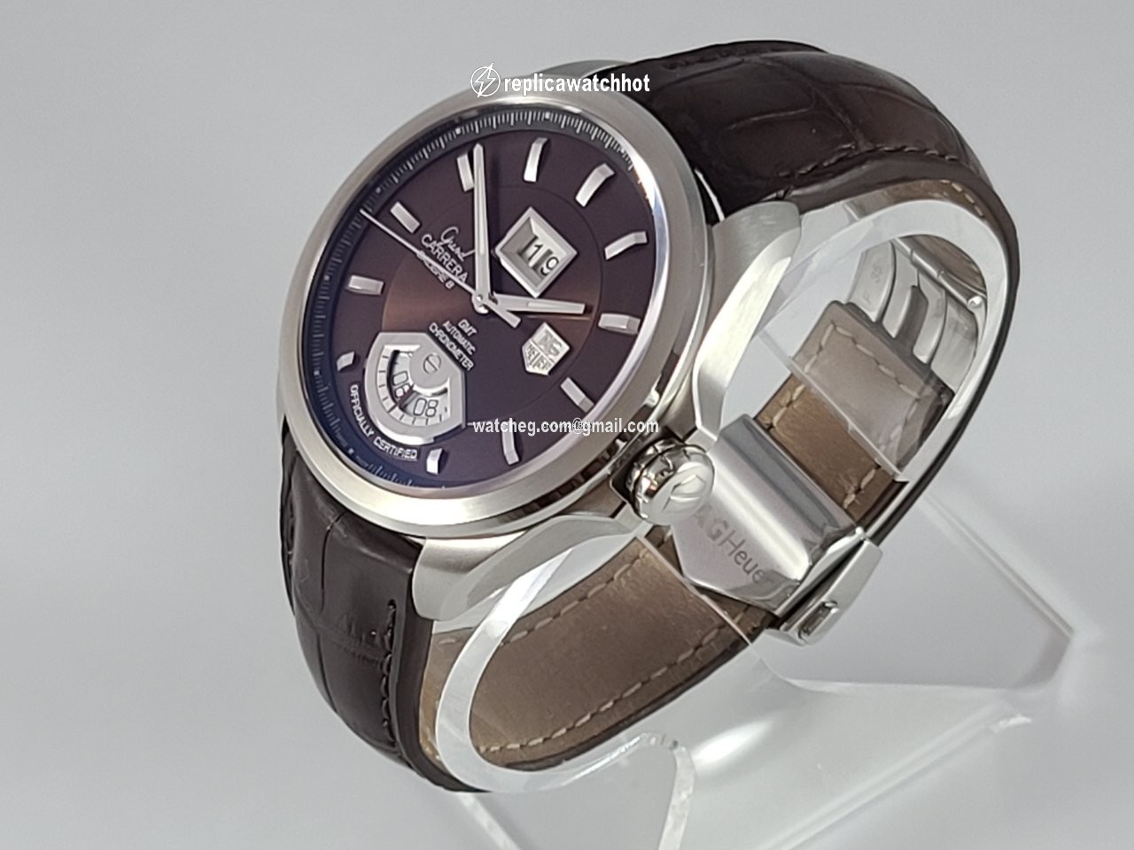 TAG Heuer Grand Carrera Mens watch Unisex Automatic Steel WAV5113.FC6231 2