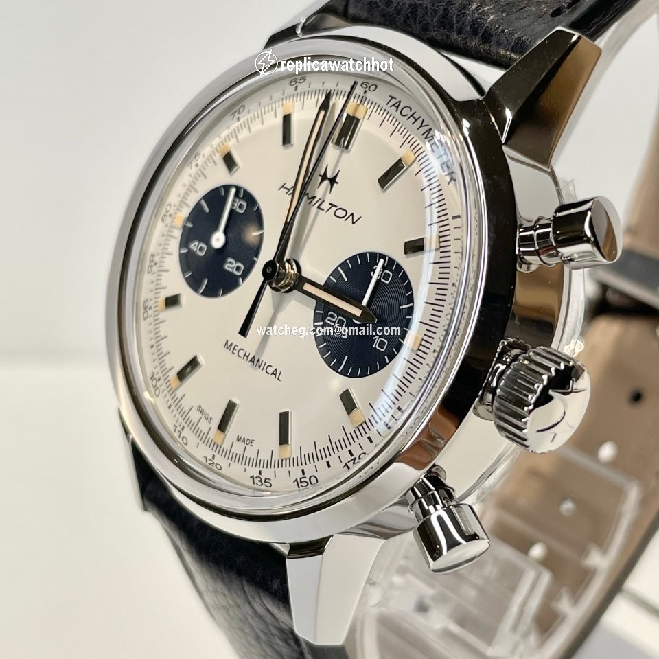 Hamilton Intra-Matic Mens watch Unisex Manual winding Steel H38429710 2