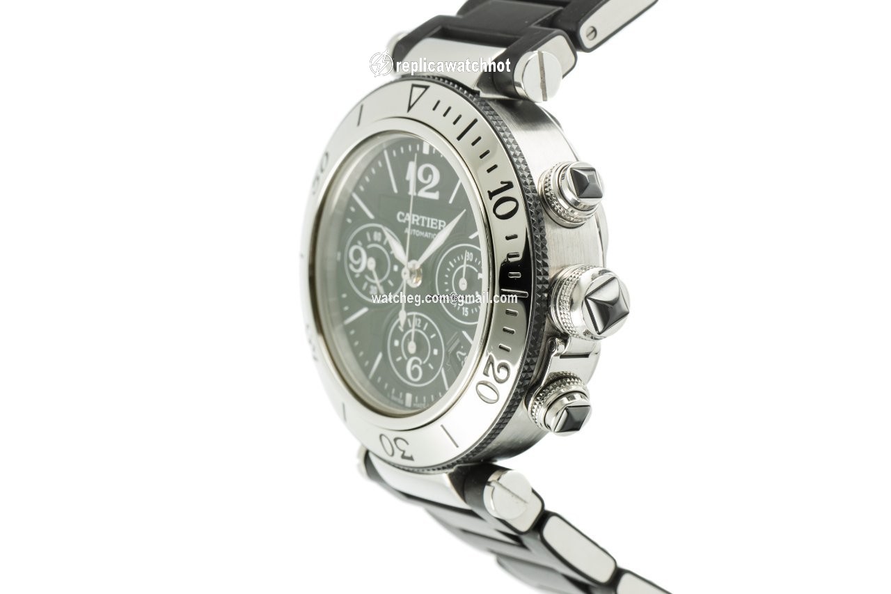 Cartier Pasha Seatimer Mens watch Unisex Automatic Steel 2995 2