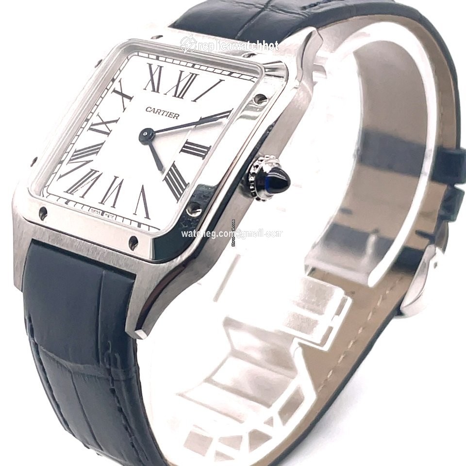 Cartier Santos Dumont Mens watch Unisex Quartz Steel WSSA0022 2