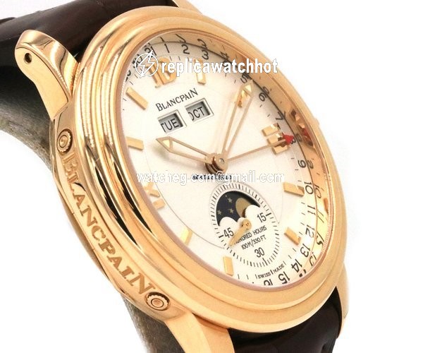 Blancpain Leman Moonphase Automatic Rose gold 2763 2