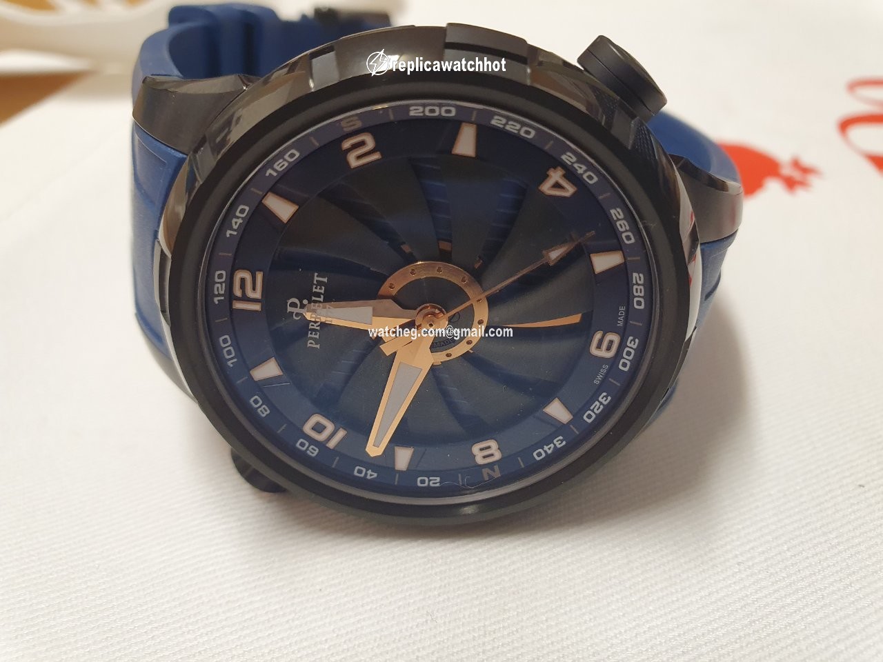 Perrelet Turbine Yacht Steel A1088 1 2