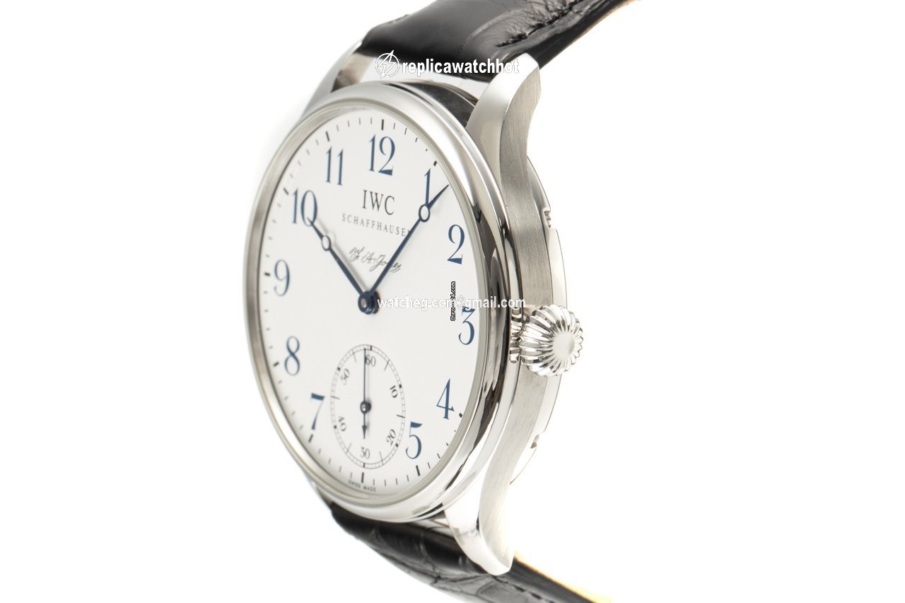 IWC Portuguese Hand-Wound Mens watch Unisex Manual winding Steel 5442 2
