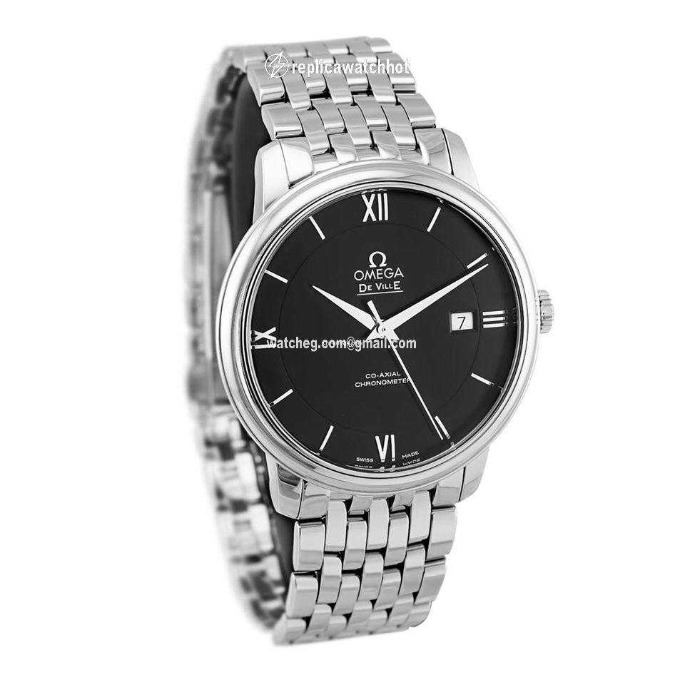 Omega De Ville Prestige Mens watch Unisex Automatic Steel 424.10.40.20.01.001 2