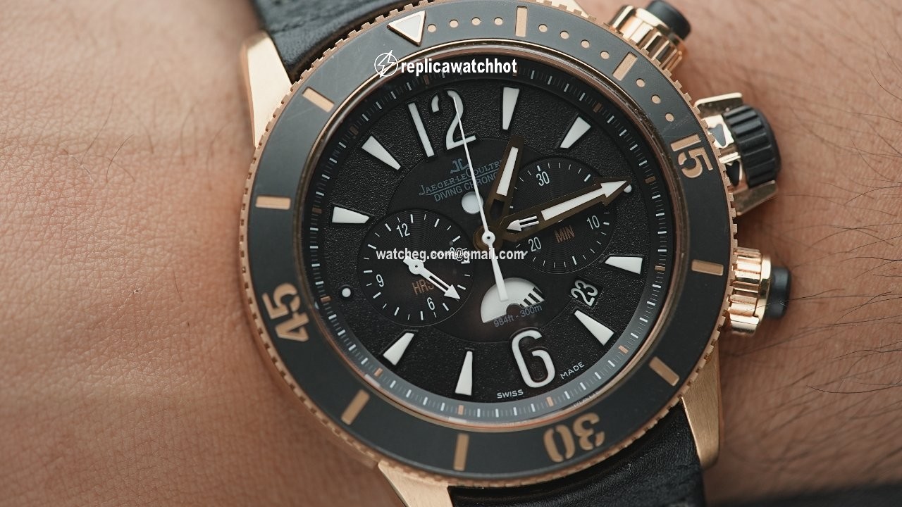 Jaeger-LeCoultre Master Compressor Diving Chronograph GMT Navy SEALs Mens watch Unisex Automatic Rose gold Q1782470 2