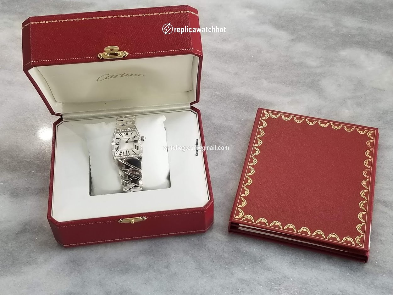 Cartier La Dona de Cartier Womens watch Quartz White gold 2895 2