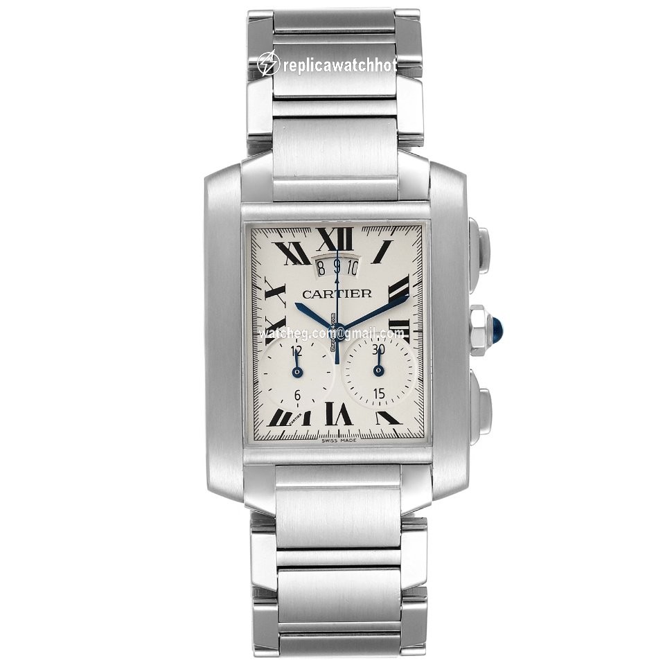 Cartier Tank Francaise Mens watch Unisex Quartz W51024Q3 2