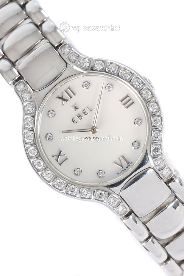 Ebel Beluga Womens watch Quartz Steel E9157428-20 2
