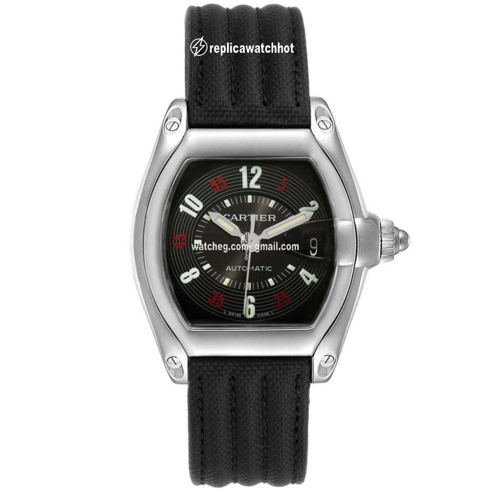 Cartier Roadster Mens watch Unisex Automatic Steel W62002V3 2