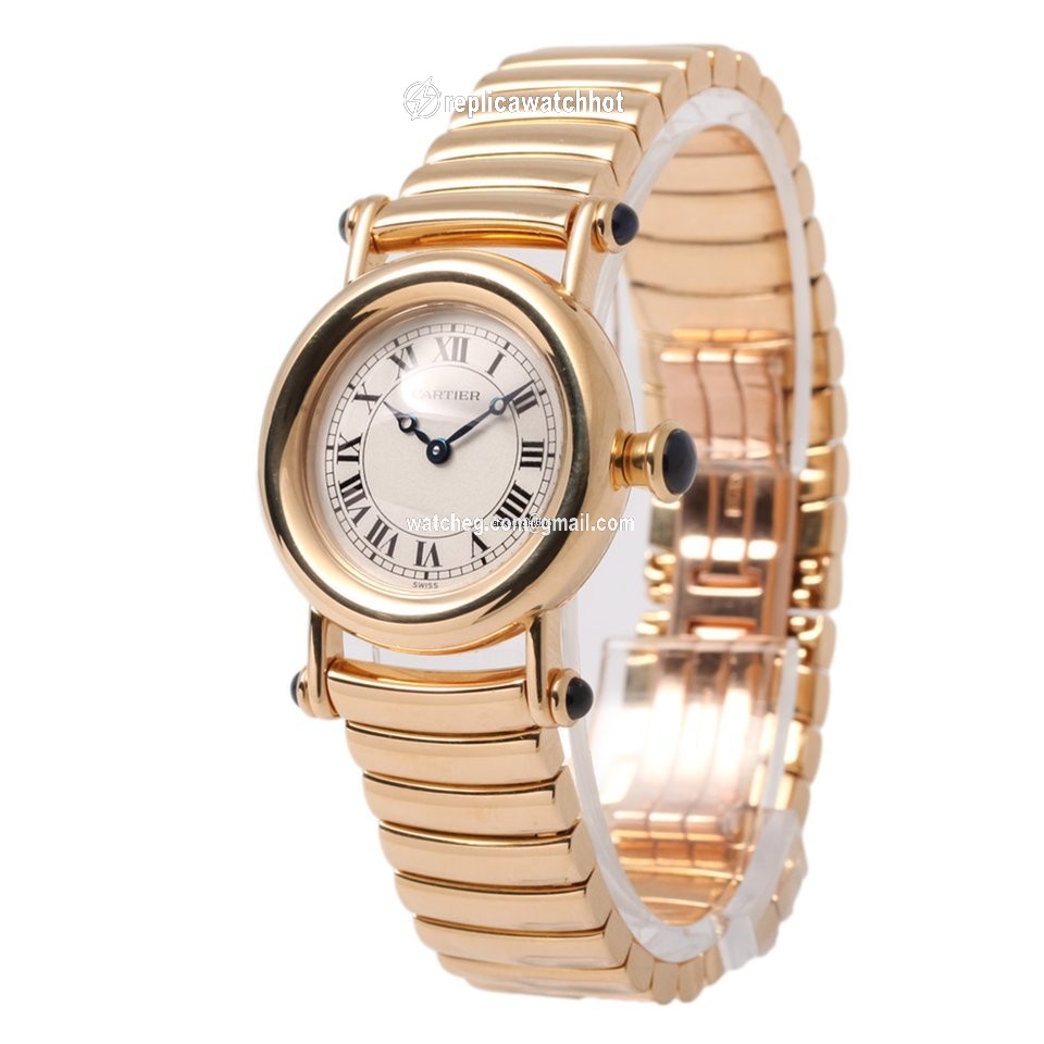 Cartier Diabolo Womens watch Quartz Yellow gold 1440 2