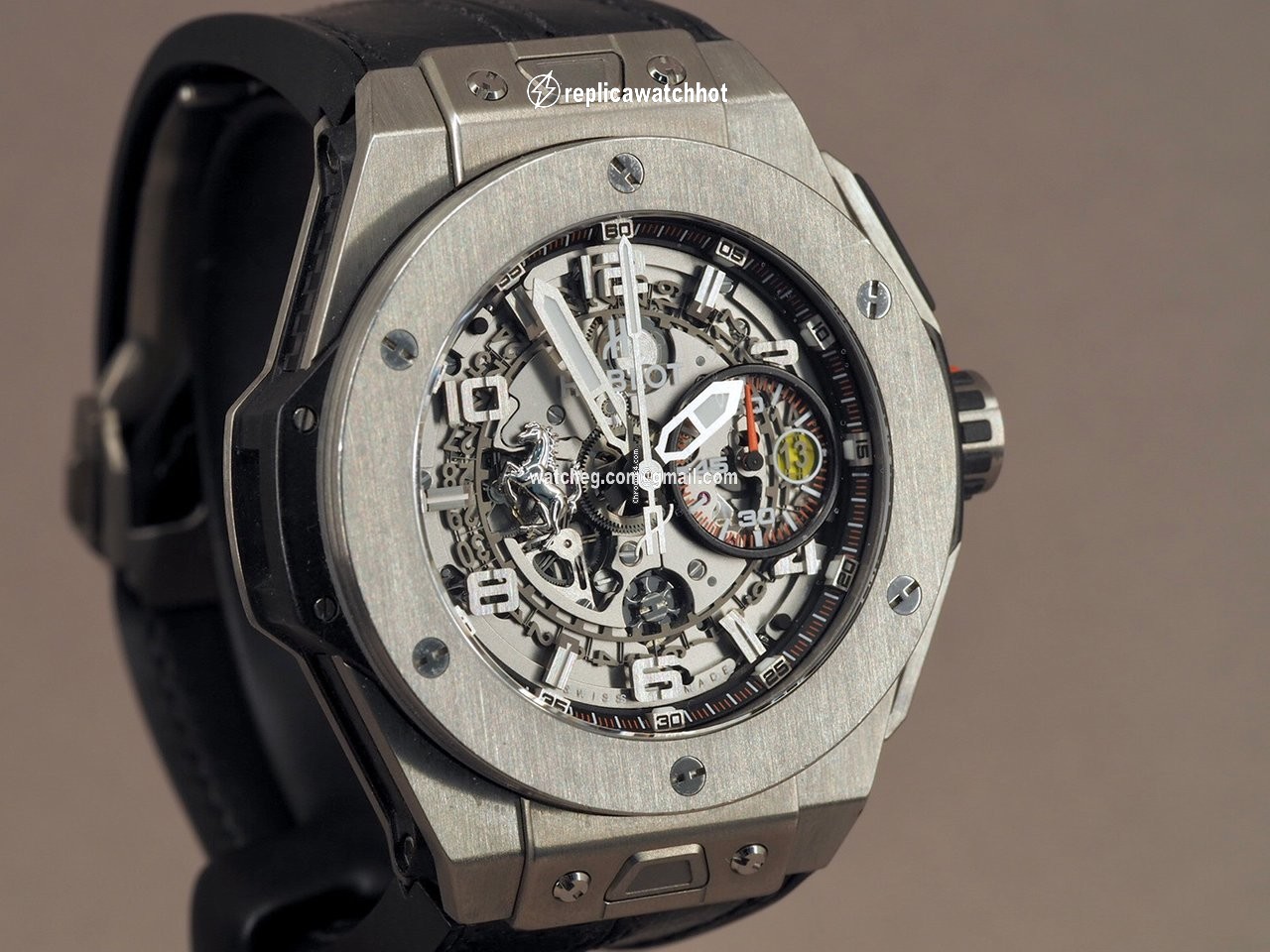Hublot Big Bang Ferrari Mens watch Unisex Automatic Titanium 401.NX.0123.VR 2