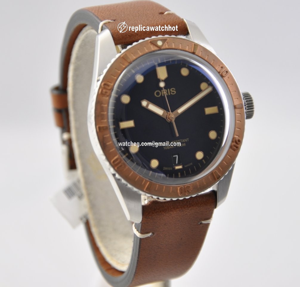 Oris Divers Sixty Five Mens watch Unisex Automatic Steel 01 733 7707 4355-07 5 20 45 2