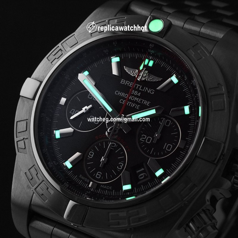 Breitling Chronomat 44 Mens watch Unisex Automatic Steel AB011010 BB08 2