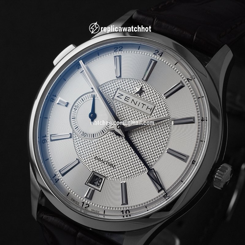 Zenith Elite Dual Time Mens watch Unisex Automatic Steel 03.2130.682 02.C498 2