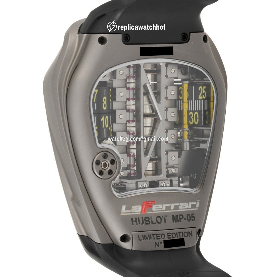 Hublot MP-05 LaFerrari Mens watch Unisex Manual winding Titanium 905.NX.0001.RX 2