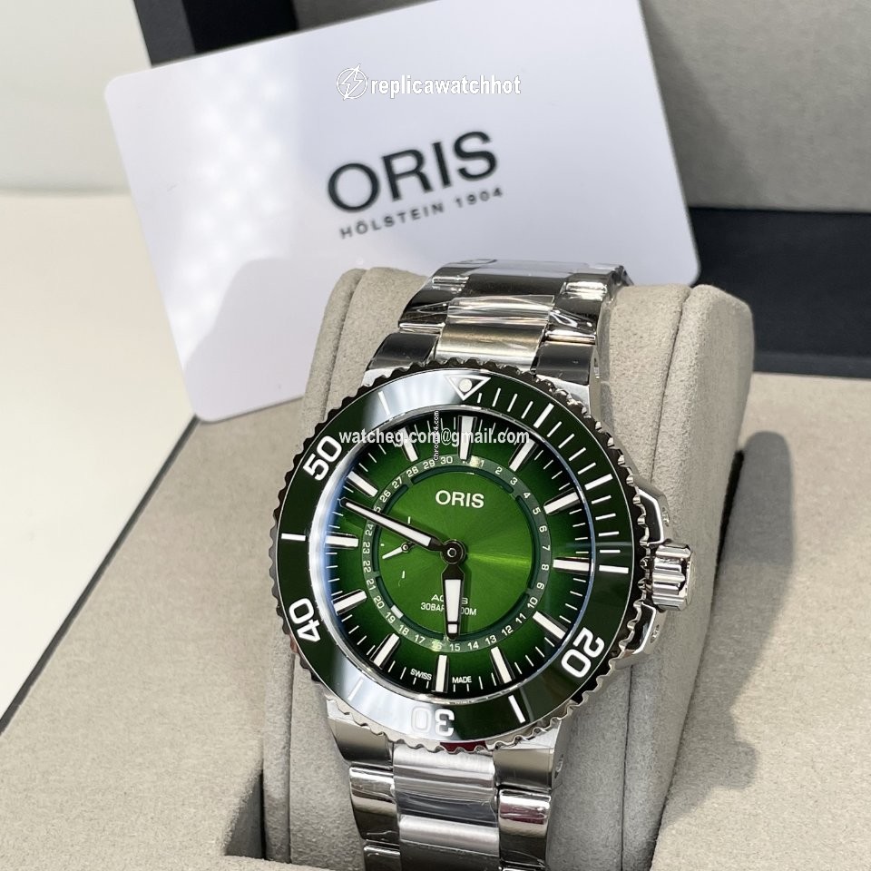 Oris Aquis Mens watch Unisex Automatic Steel 01 743 7734 4187-Set 2