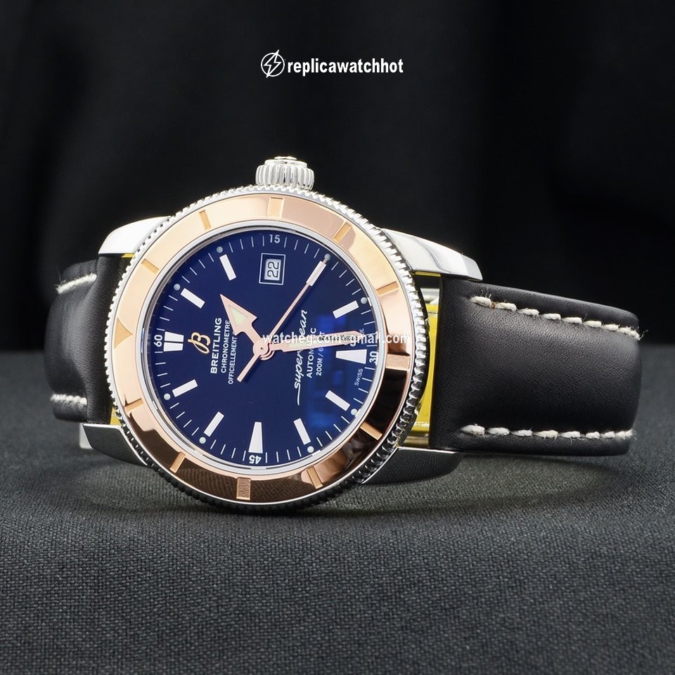 Breitling Superocean Heritage 42 Mens watch Unisex Automatic Gold Steel U17321 2