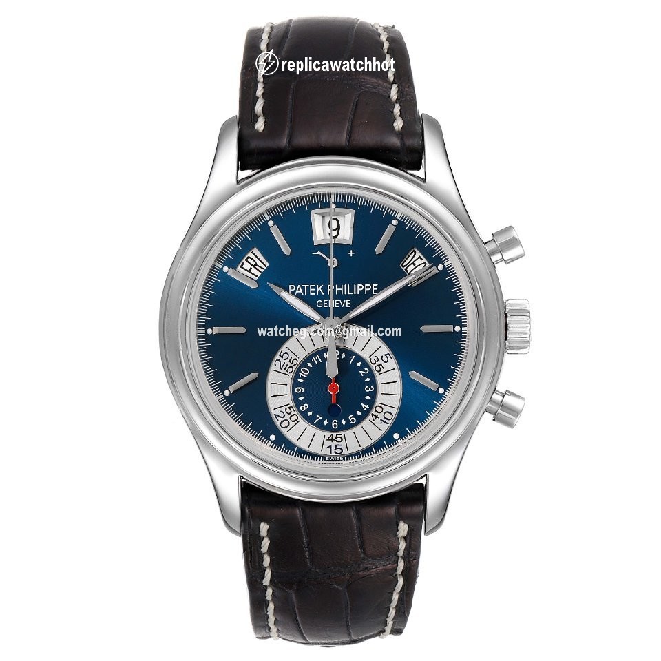 Patek Philippe Annual Calendar Chronograph Mens watch Unisex Automatic Platinum 5960 01G 2