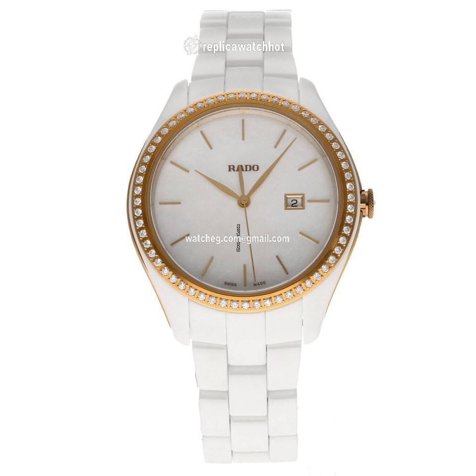 Rado HyperChrome Diamonds Womens watch Quartz Ceramic R32126902 2