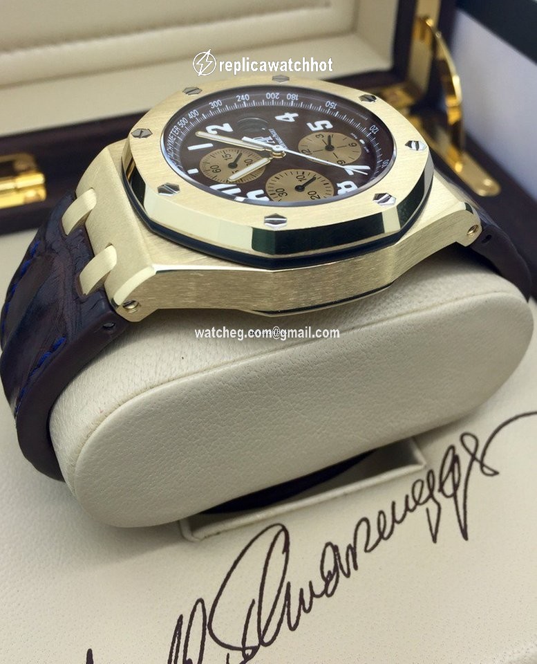 Audemars Piguet Royal Oak Offshore Mens watch Unisex Automatic Yellow gold 26007BA.OO.D022CR.01 2