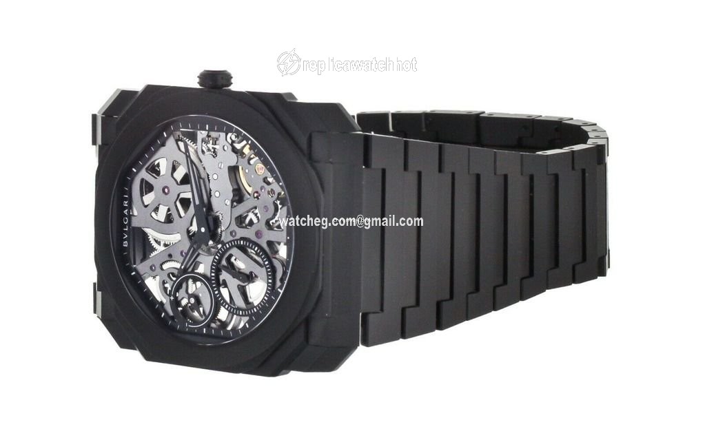 Bulgari Octo Mens watch Unisex Manual winding Ceramic 103126 2