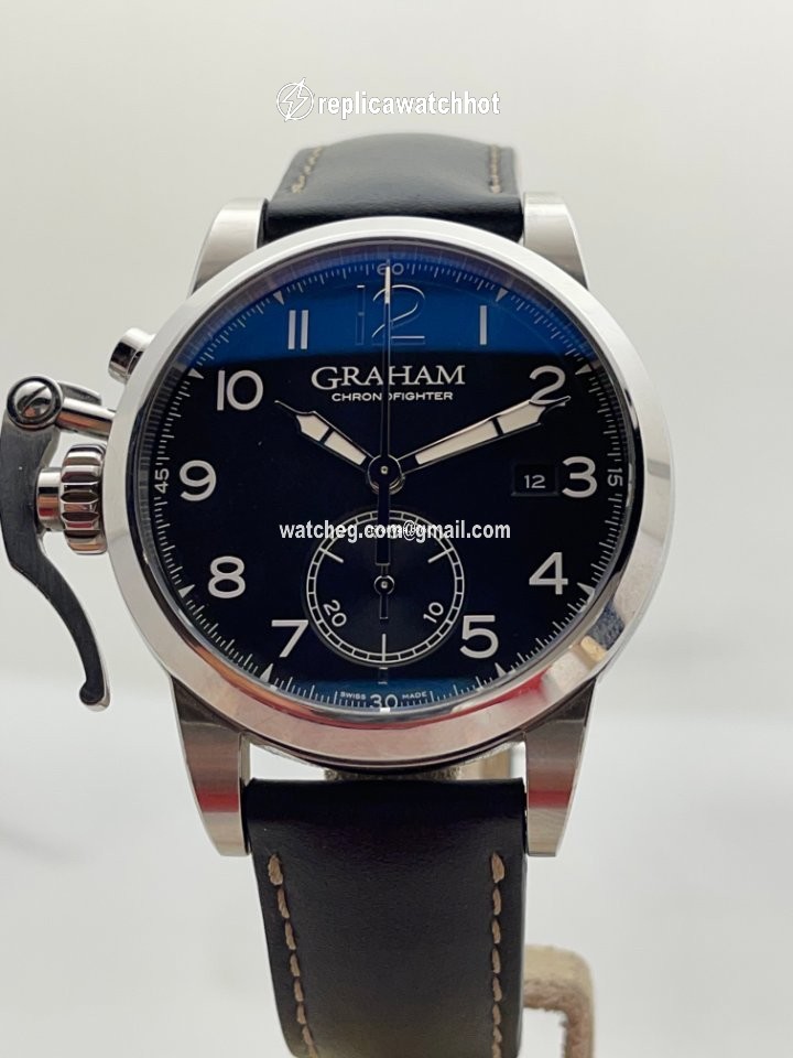 Graham Chronofighter 1695 Mens watch Unisex Automatic Steel 2CXAS.B01A.L17S 2